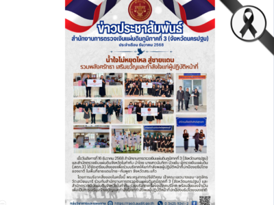 สตภ. ๓ และ สตจ. ในกำกับ ร่วมส่งกำลังใจแก่กำลังพลชายแดนไทย–กัมพูชา จังหวัดสระแก้ว